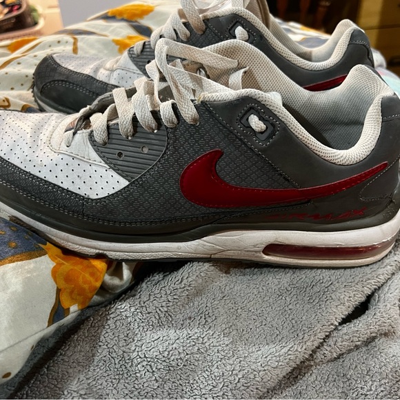 Nike Air Max Wright, size 12, grey-white-red - Picture 3 of 5